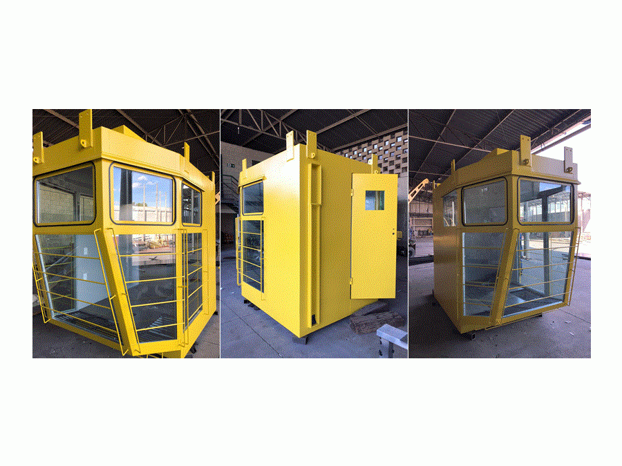 Cabine Isotérmica Ponte Rolante Siderúrgica
