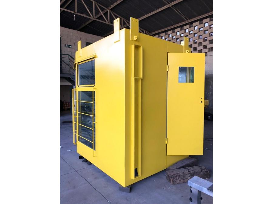 Cabine Ponte Rolante - Ambiente Siderúrgico