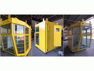 Cabine Isotérmica Ponte Rolante Siderúrgica