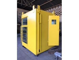 Cabine Ponte Rolante - Ambiente Siderúrgico