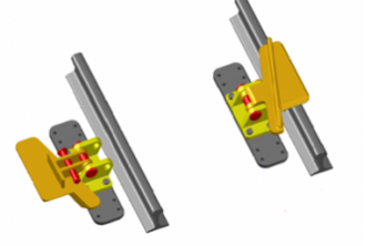 Descarrilhador Ferroviário Fixo - Derails