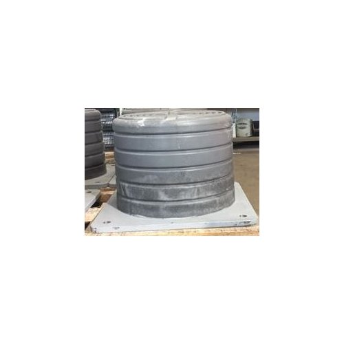 Amortecedor em Poliuretano Diam.600 altura 475mm LDM 600.450